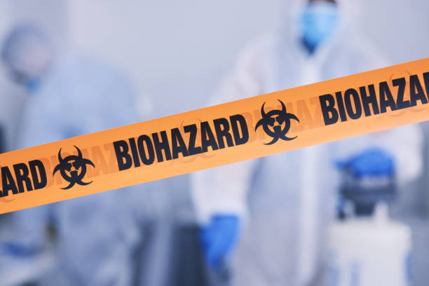 Professional Blood Cleanup technician working in Hyde Park, UT